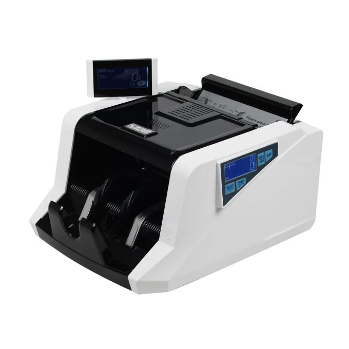 Bill Counter Compteuse De Billets De Banque + Détecteur De Faux Billet Avec UV/MG Bill Counter Compteuse De Billets De Banque + Détecteur De Faux Billet Avec UV/MG